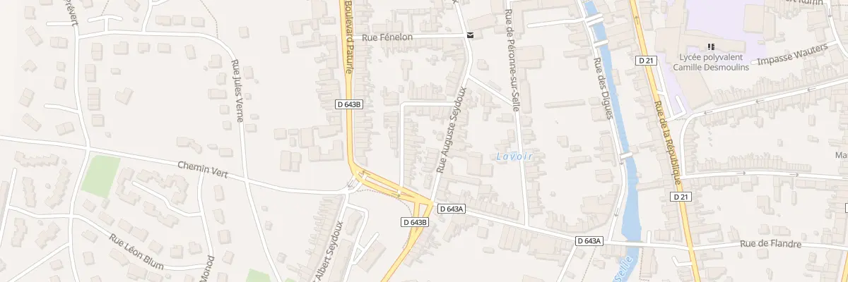 Plan du 13 Rue de la Liberté au Cateau-Cambrésis