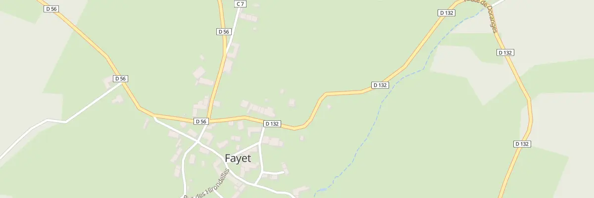 Plan du 5193 Bourg de Fayet à Fayet-Ronaye