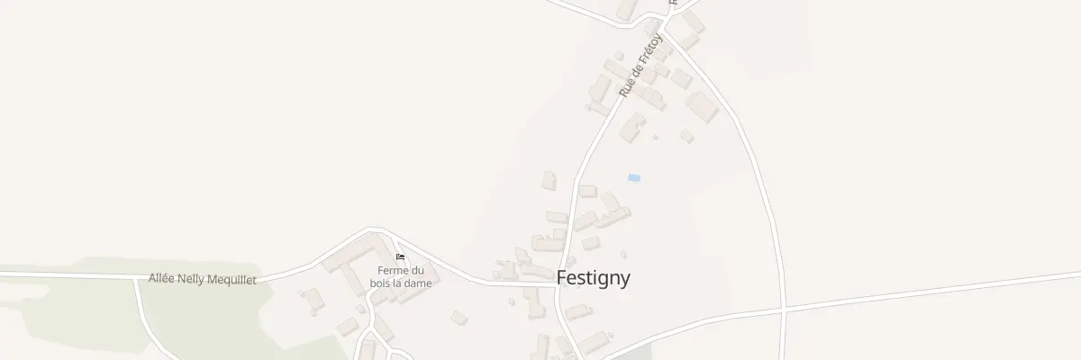 Plan du 9 Rue de la Carrière à Festigny