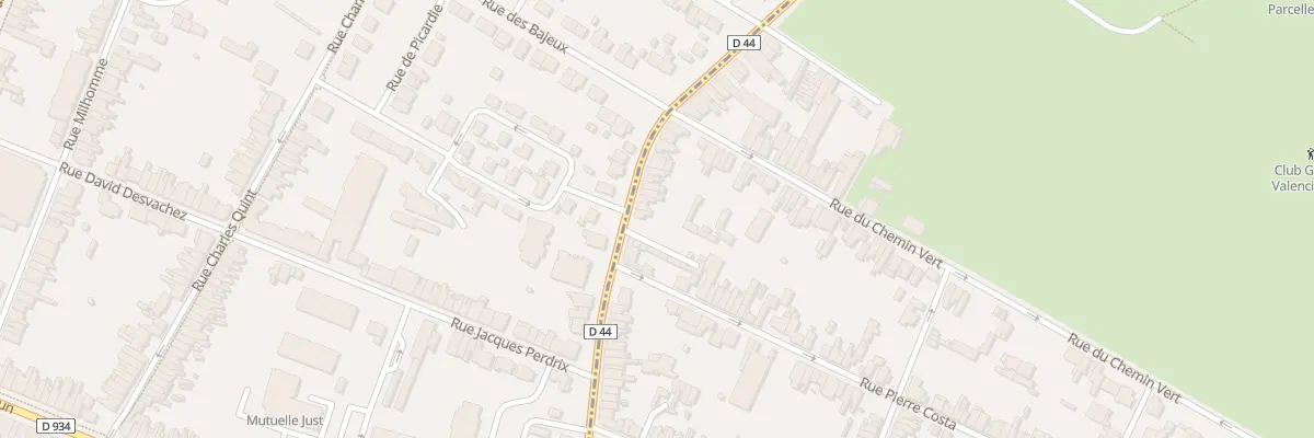 Plan du 62 Rue Saint Saulve à Marly
