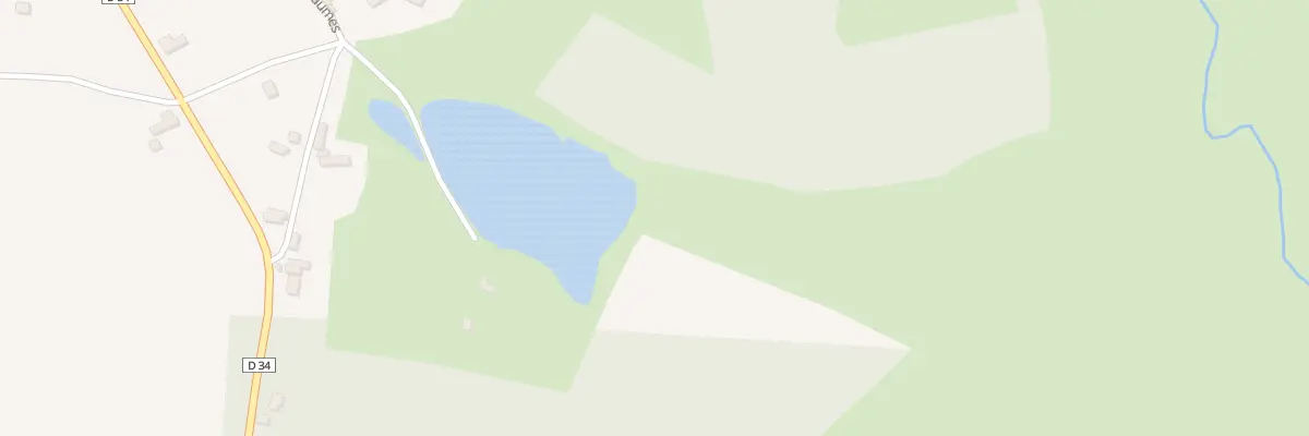 Plan du 223A La Vernee à Rouy