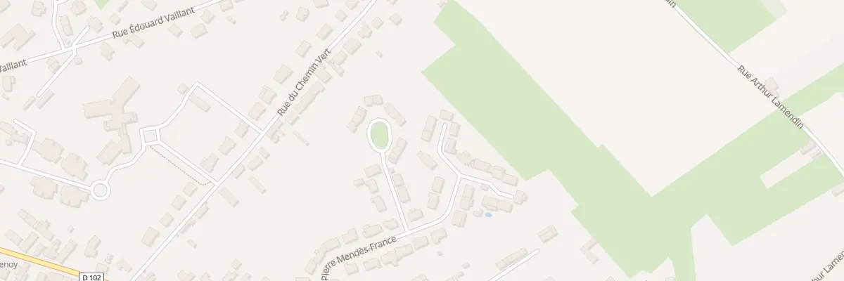 Plan du 3 Rue Guy Mollet à Hergnies