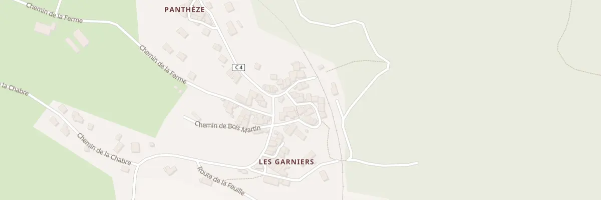 Plan du 21 Rue de la Coutière à Thiers