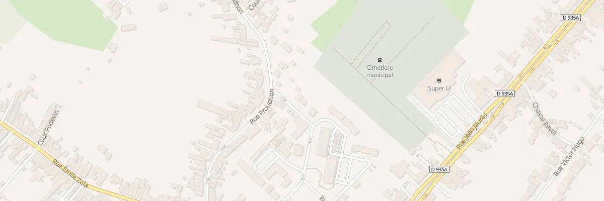 Plan du 49 Rue Proudhon à Bruay-sur-l’Escaut