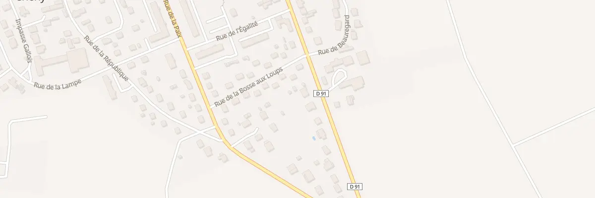 Plan du 40 Rue de Chablis à Cheny