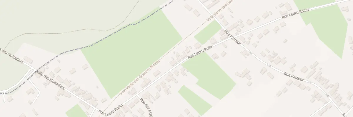 Plan du 290 Rue Ledru Rollin à Bruay-sur-l’Escaut