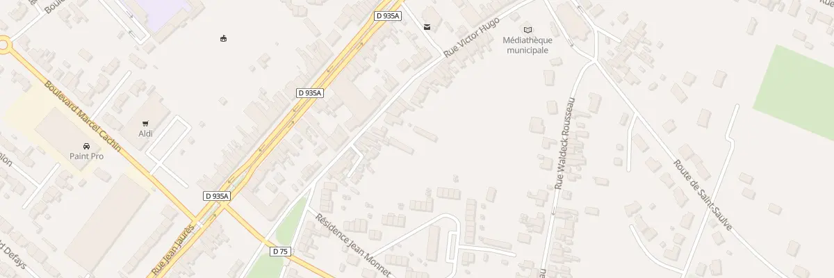 Plan du 71B Rue Victor Hugo à Bruay-sur-l’Escaut