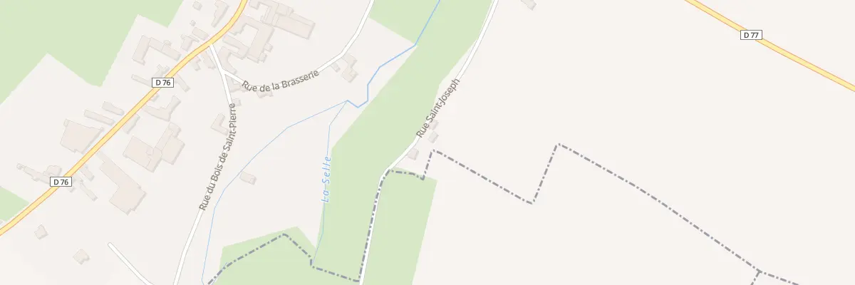 Plan du 5 Rue Saint Joseph à Vaux-Andigny