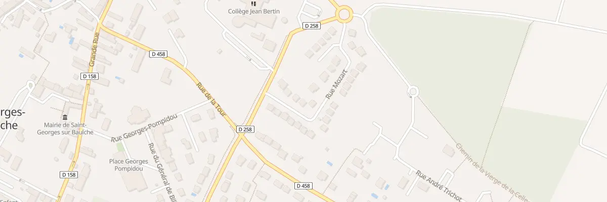 Plan du 7 Rue Mozart à Saint-Georges-sur-Baulche
