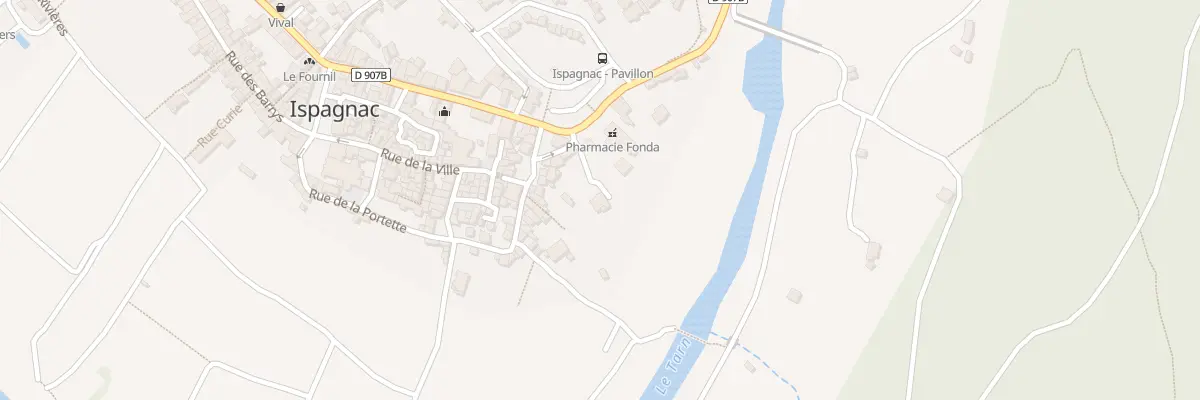 Plan du 5514 Che Royal à Ispagnac
