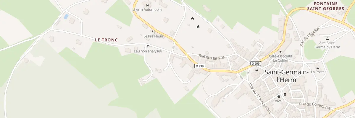 Plan du 5373 Le Bourg à Saint-Germain-l’Herm