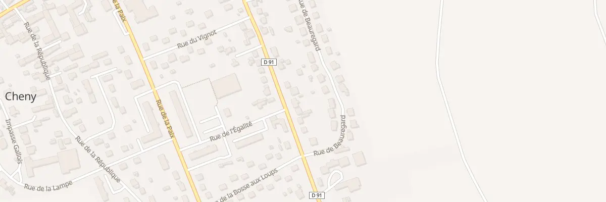 Plan du 27 Rue de Chablis à Cheny