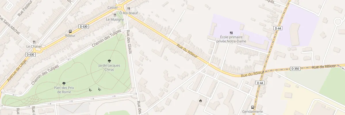 Plan du 48 Rue du Roleur à Valenciennes