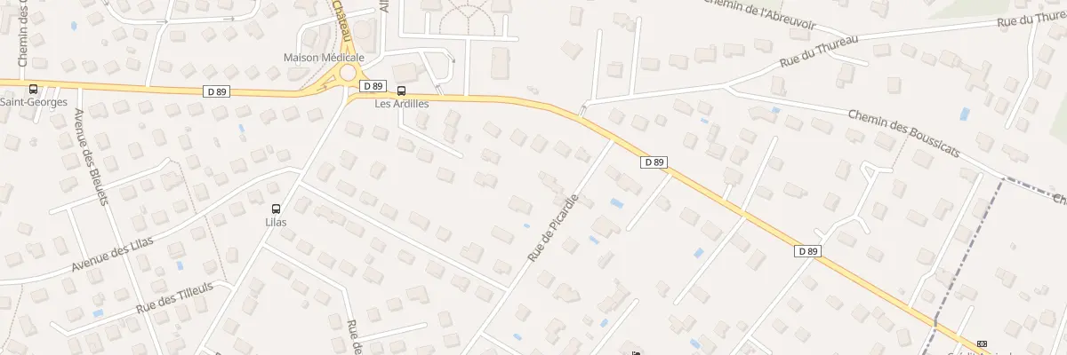 Plan du 2 Rue de Picardie à Saint-Georges-sur-Baulche