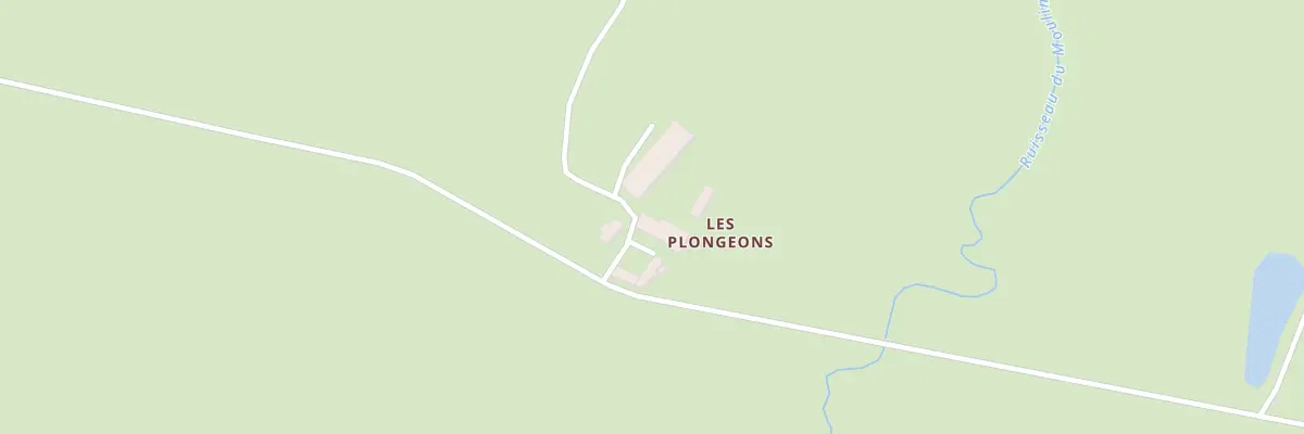Plan du 5024 Les Plongeons à Chapeau