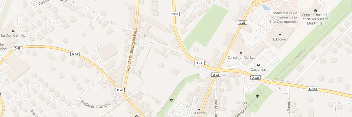 Plan du 1 Rue des Chauffours à Montmirail