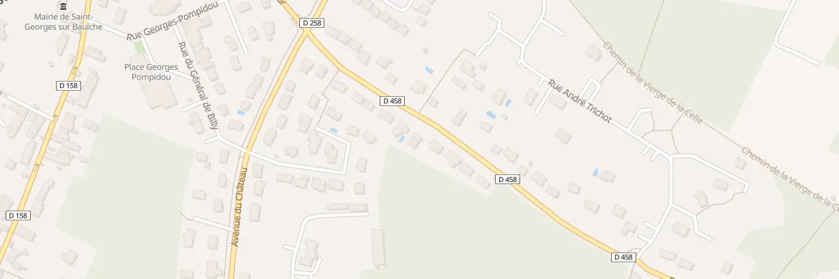 Plan du 460 Rue de la Tour à Saint-Georges-sur-Baulche