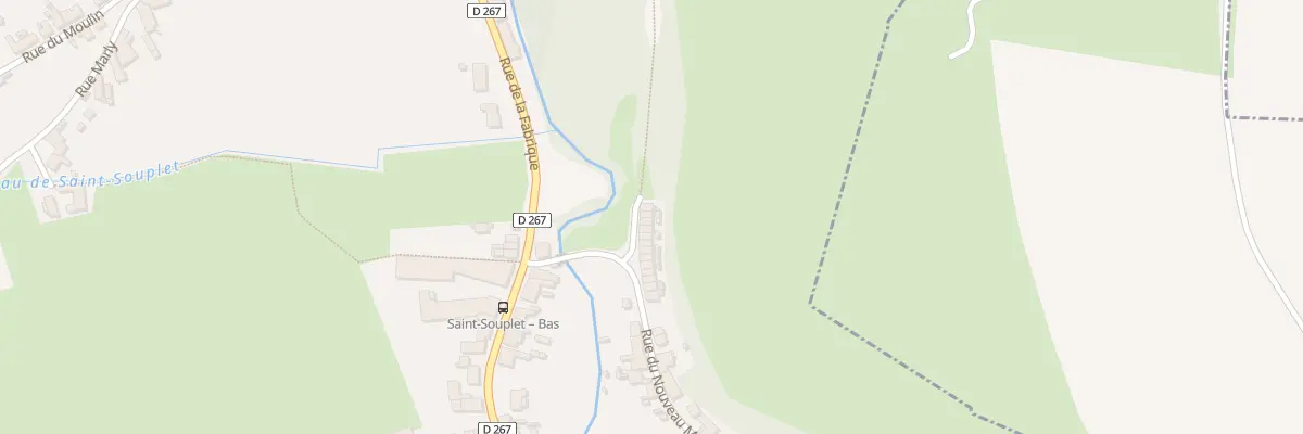 Plan du 3 Rue du Nouveau Monde à Saint-Souplet