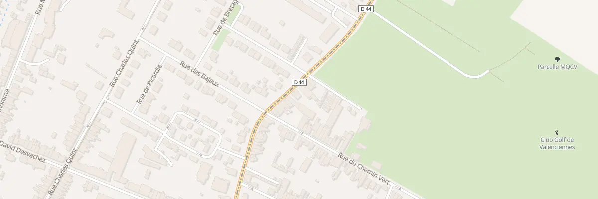 Plan du 94 Rue Saint Saulve à Marly