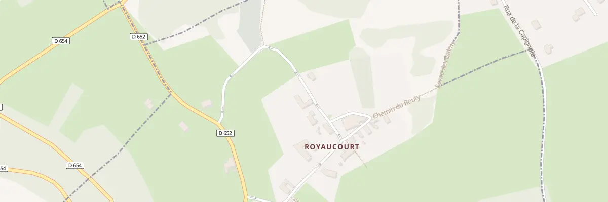 Plan du 9 Rue de la Dame Jeanne à Royaucourt-et-Chailvet