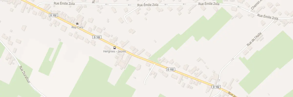 Plan du 113 Rue Jean Jaurès à Hergnies