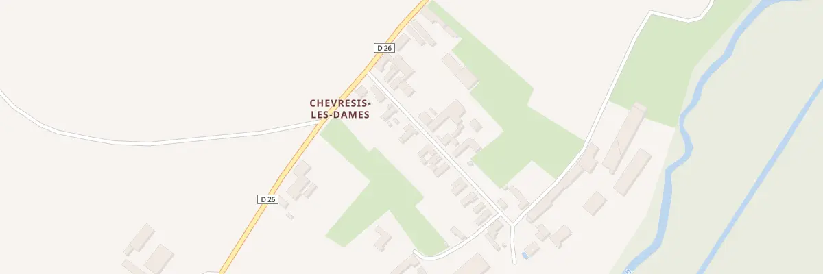 Plan du 13 Rue du Péron à La Ferté-Chevresis