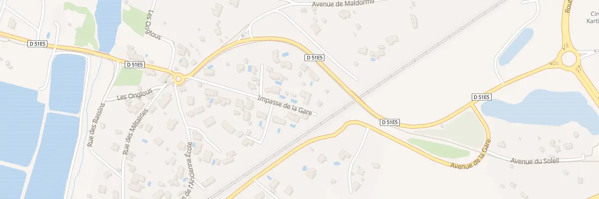 Plan du 11 Imp de la Gare à Marseillan