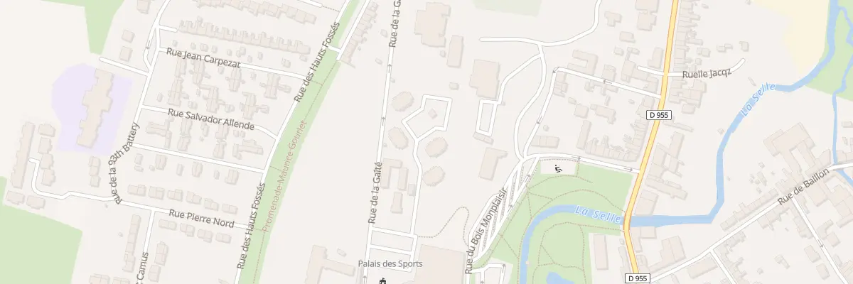 Plan du 6 Rue de la Gaité au Cateau-Cambrésis
