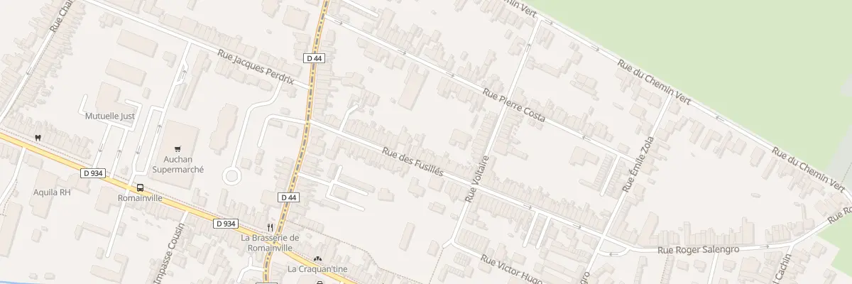 Plan du 33B Rue des Fusillés à Marly