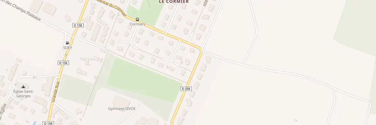 Plan du 5 All de l’Agreau à Saint-Georges-sur-Baulche
