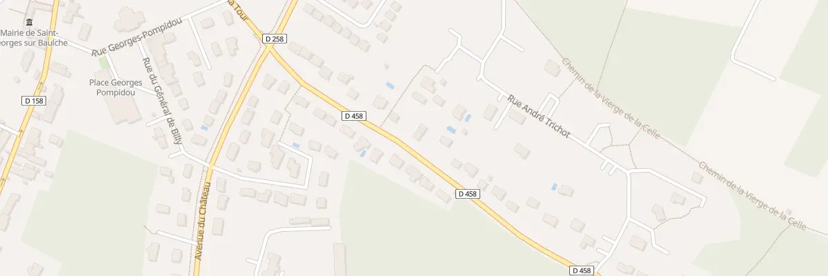 Plan du 487 Rue de la Tour à Saint-Georges-sur-Baulche