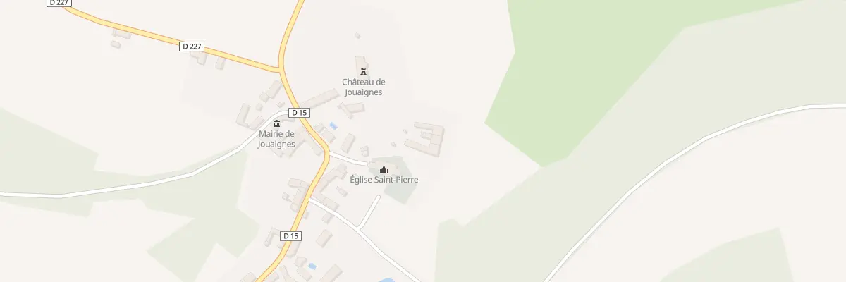 Plan du 1 Pl de l’Eglise à Jouaignes