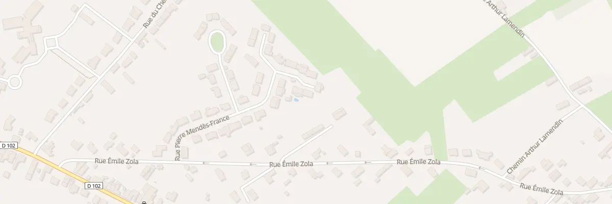 Plan du 4 Rue Léo Lagrange à Hergnies