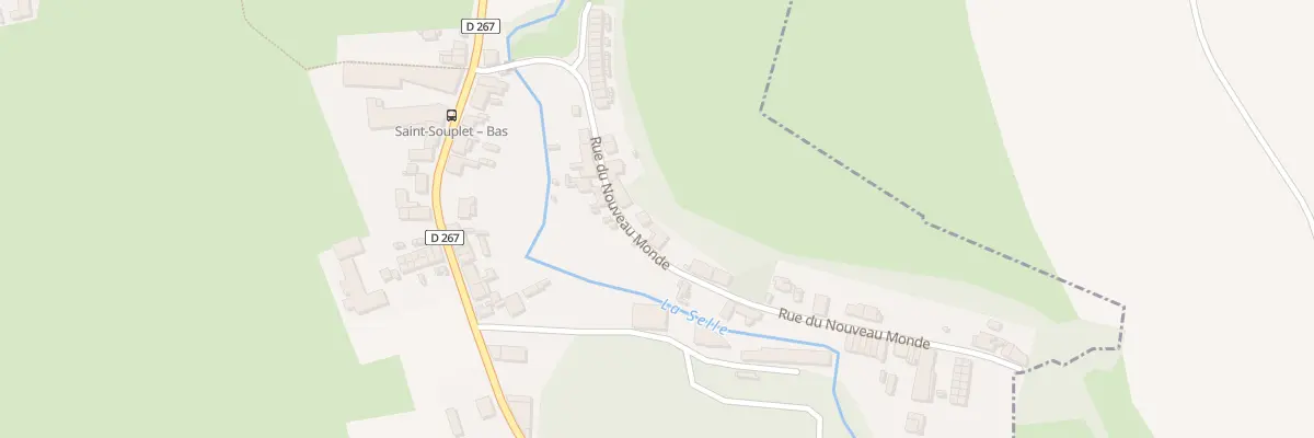 Plan du 31 Rue du Nouveau Monde à Saint-Souplet