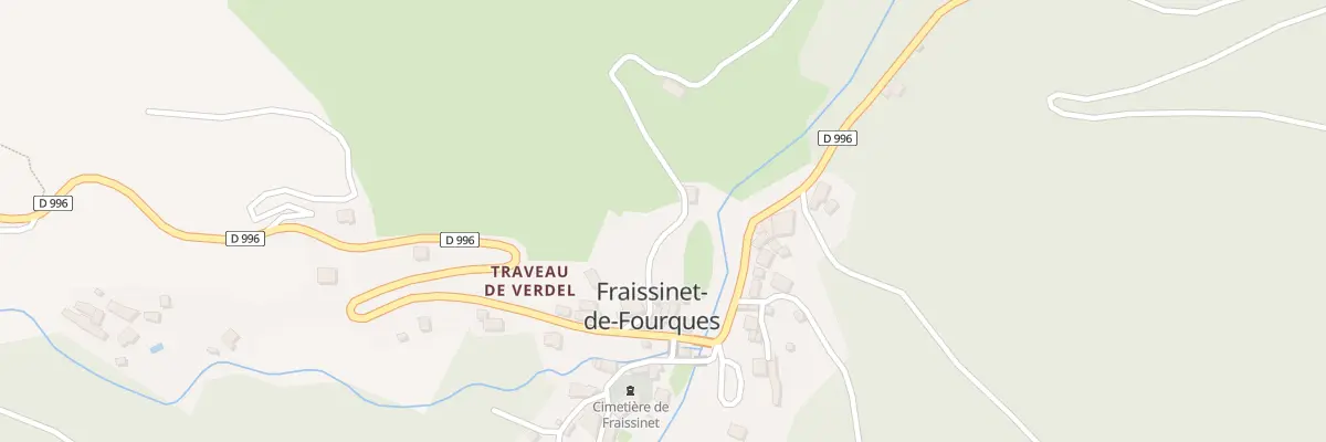 Plan du 5048 Fraissinet Village à Fraissinet-de-Fourques