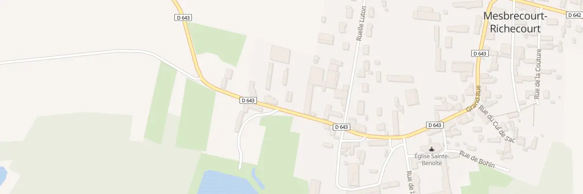 Plan du 16 Rue du Péron à Mesbrecourt-Richecourt