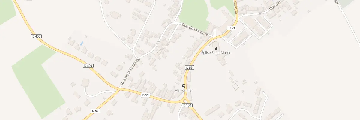 Plan du 18 Rue de l’Eglise à Artres