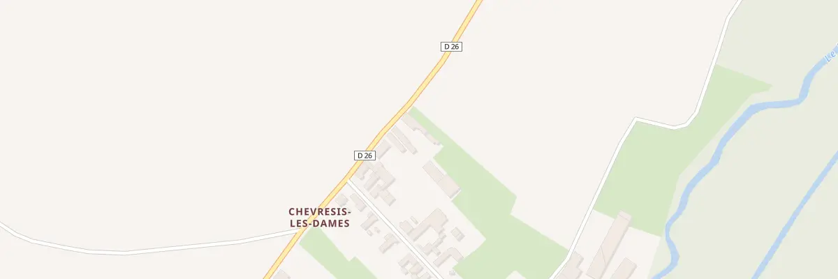 Plan du 2 Rue du Péron à La Ferté-Chevresis