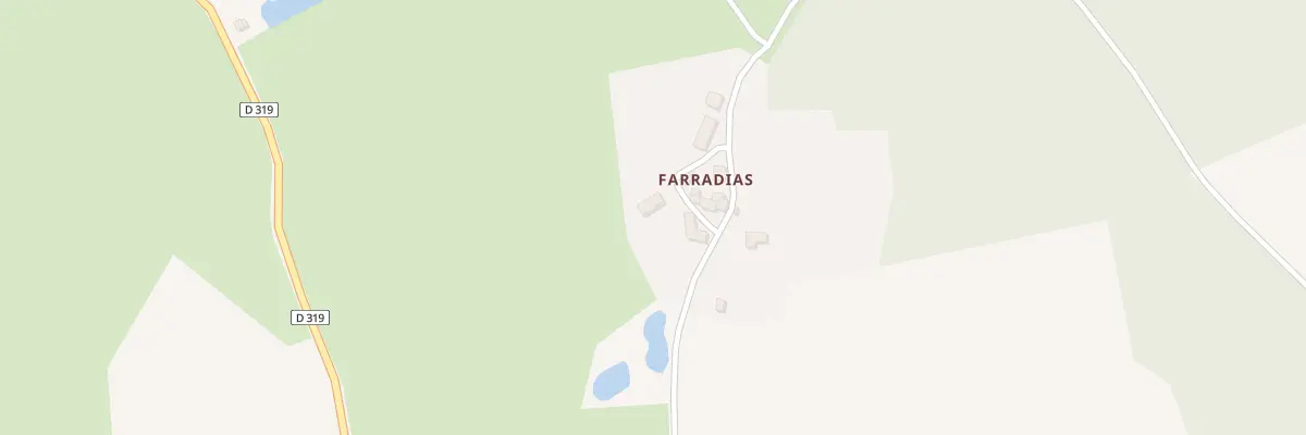 Plan du 5592 Farradias à Escoutoux