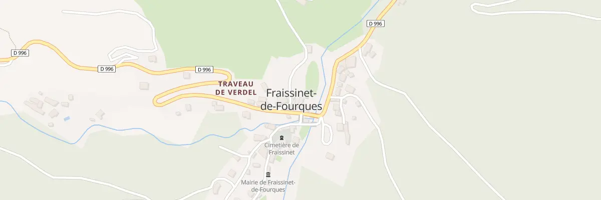 Plan du 5109 Fraissinet de Fourques à Fraissinet-de-Fourques