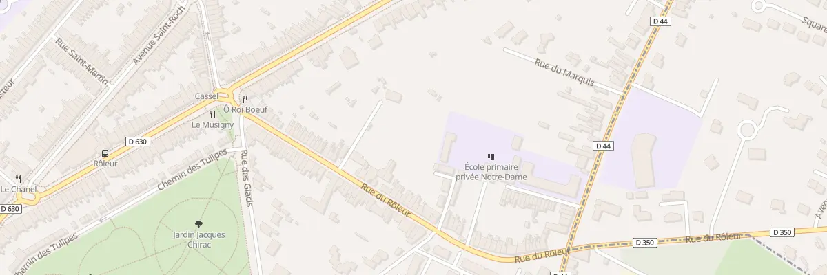 Plan du 53 Rue du Roleur à Valenciennes