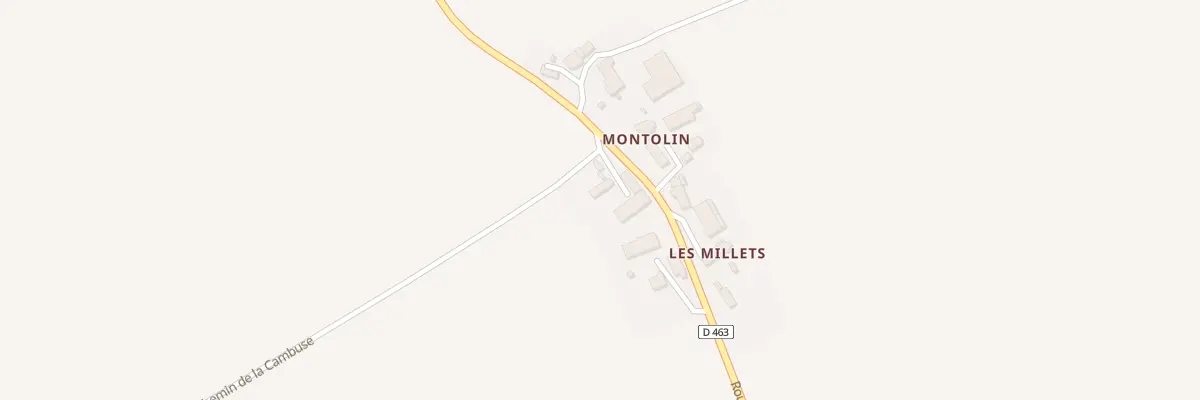 Plan du 2 Village Montolin à Treteau