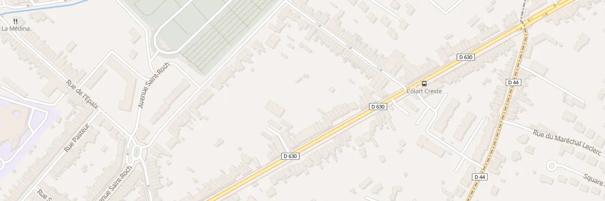 Plan du 161 Av de Liège à Valenciennes