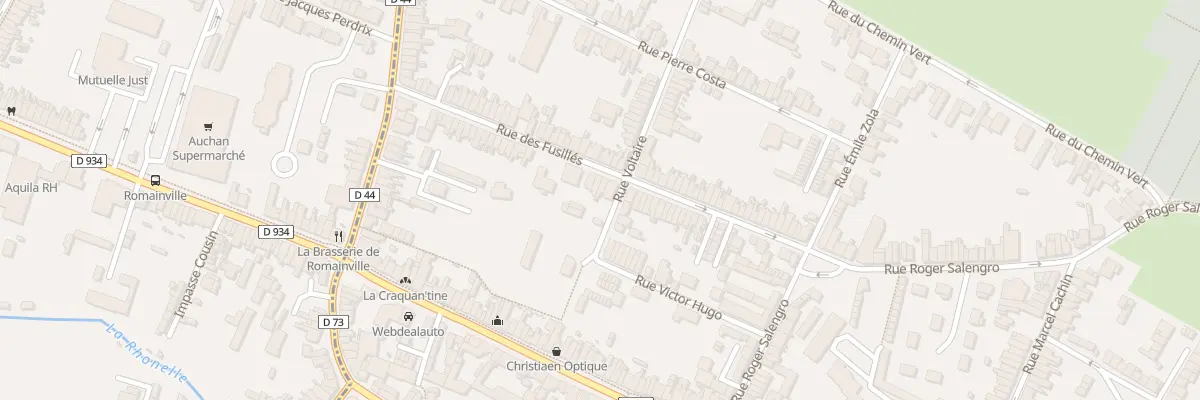 Plan du 44 Rue des Fusillés à Marly