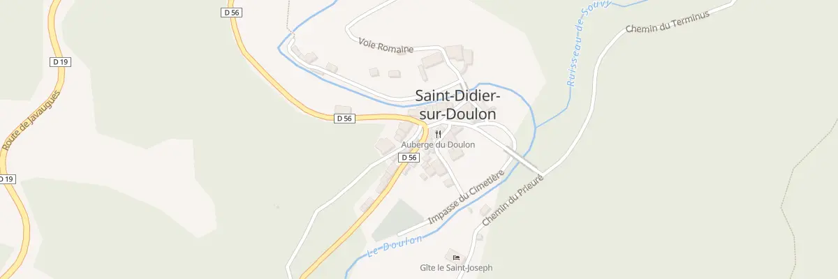 Plan du 5025 Le Bourg à Saint-Didier-sur-Doulon