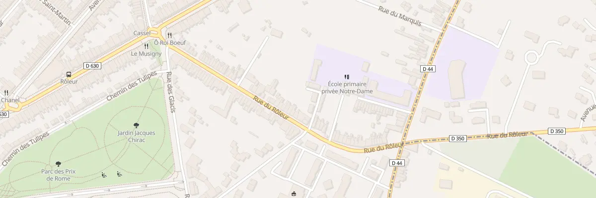 Plan du 75 Rue du Roleur à Valenciennes
