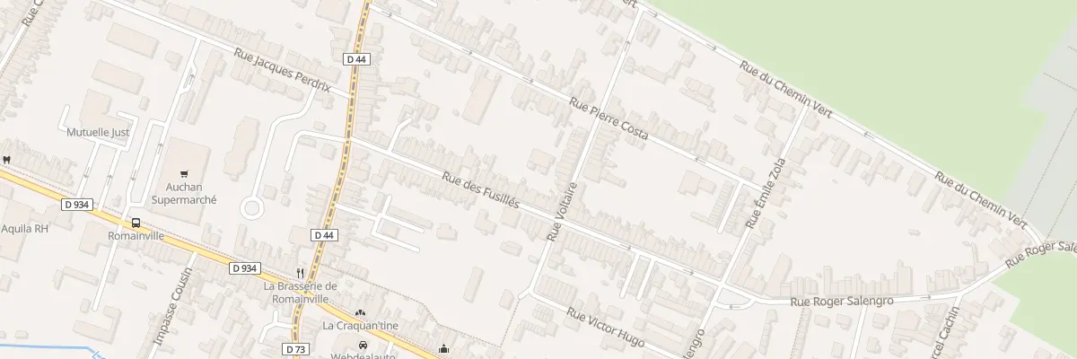 Plan du 43B Rue des Fusillés à Marly