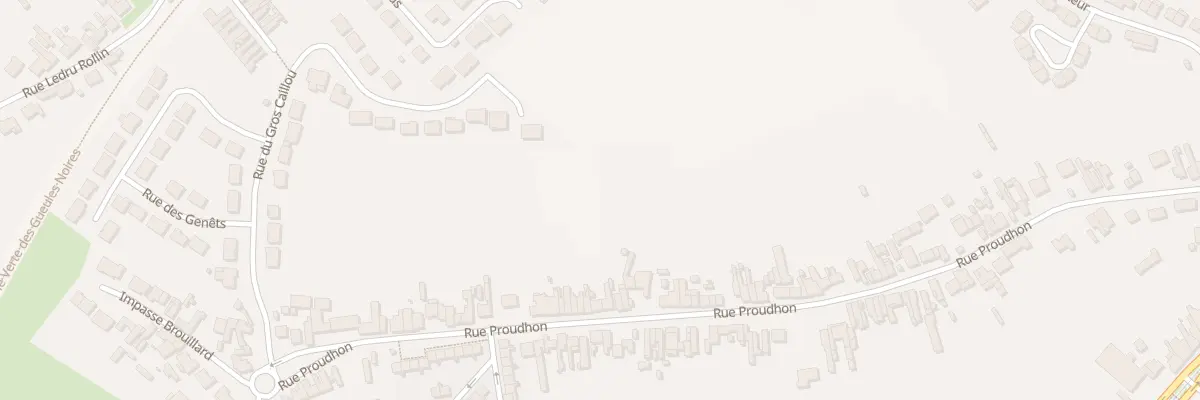 Plan du 178 Rue Proudhon à Bruay-sur-l’Escaut
