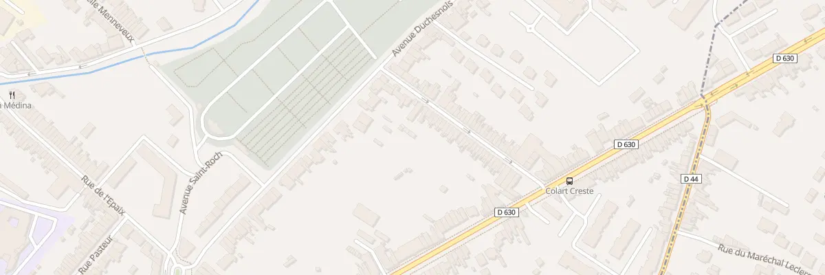 Plan du 57 Rue Colart Creste à Valenciennes
