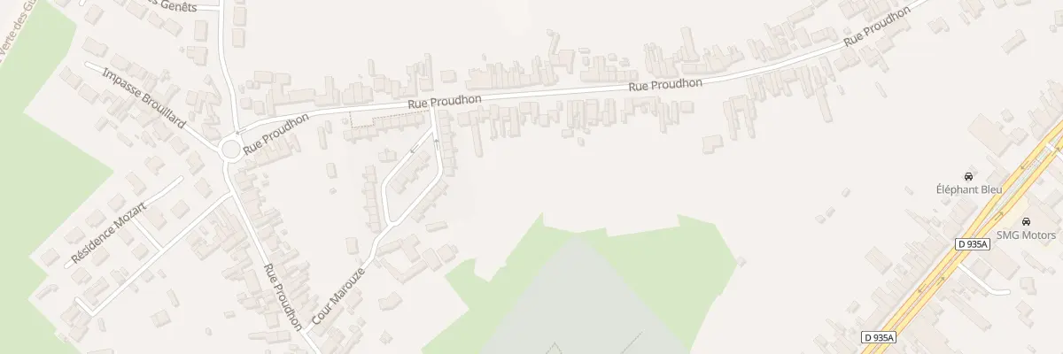 Plan du 173 Rue Proudhon à Bruay-sur-l’Escaut
